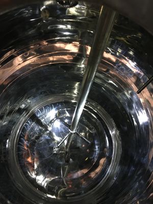 Cylindrical Mixer Reactor Water Cooling Steam Heating Mixer Tank Reactor