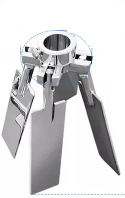 High Shear Mixer IBC Tote Tank Agitator Movable And Folding Blade