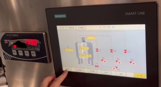 380V Homogenizer Mixing Tank 2500 Liters Shampoo Mixing Tank