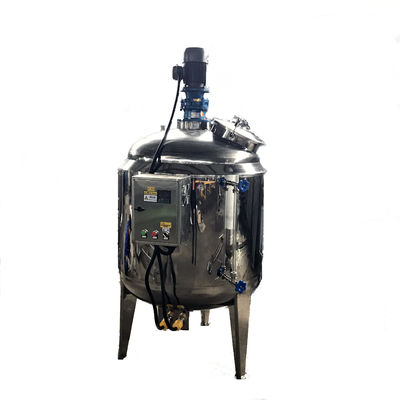 220V Mixer Reactor Electric Heated Vacuum Stirrer Reactor Stainless Steel