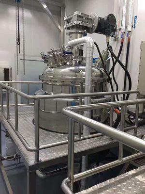 300 Gallon Emulsifying Mixing Tank Double Jacket for Ketchup Production