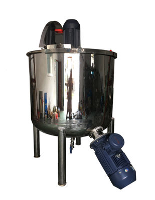 Water And Oil Emulsification Tank 1000 Liter  Vacuum Emulsifying Mixer