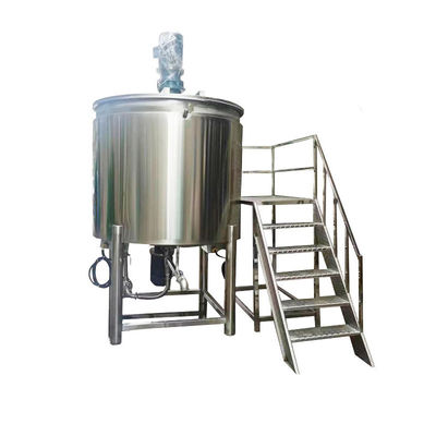 Industrial Ketchup Vacuum Emulsifier 600 Gallon Emulsifying Tank