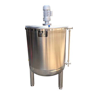 SS316L Heated Stainless Steel Liquid Mixing Tank 380V For Hand Sanitizer