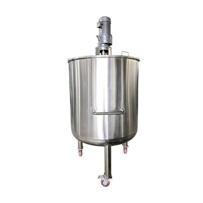 SS316L Heated Stainless Steel Liquid Mixing Tank 380V For Hand Sanitizer