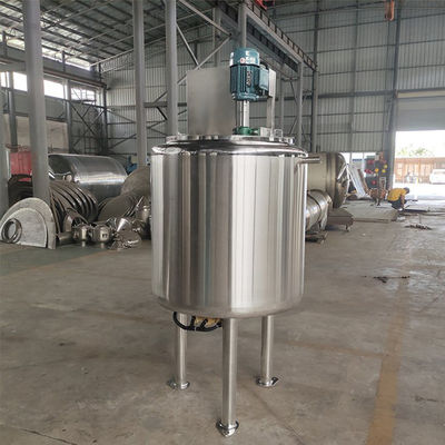 SS316L Double Jacketed Electric Heating Paint Gel Mixer Tank