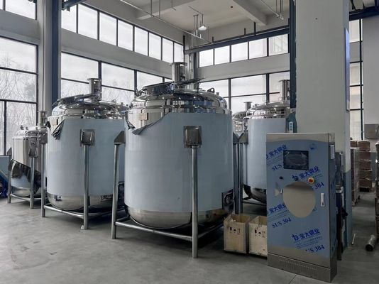 Heating Chemical Blending Tanks Custom Gear Lubricant Oil Making Machine