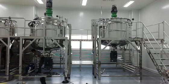 350 Gallon Balancing Toner Production Line With Manual Control System