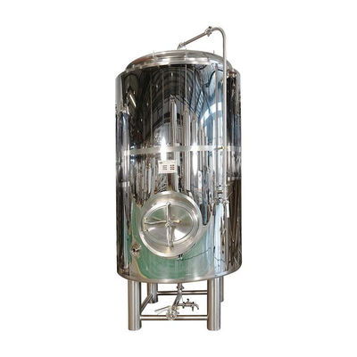 Customized Yeast Fermenter Tank Cylindrical Top Mounted Agitator