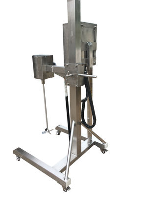 220V / 50Hz Tank Liquid Mixer Agitator 1.5KW Motor Power In Stainless Steel