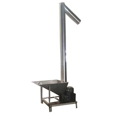 quality  Solid Shaft Screw Conveyor Stainless Steel Powder Auger Conveyor factory