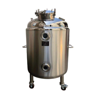 1.6MPa Strong Industrial Stainless Steel Food Storage Chemical Tank Mirror Polished