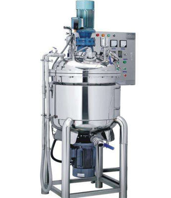 Industrial SS304 / SS316L Mixing Tank with Steam / Thermal Oil / Electric Heating and Anchor / Paddle / Turbine Agitator for Surfactant Blending