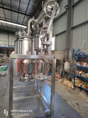 15 kW Pflanzen-CBD-Öl-Extraktionsmaschine PLC-Steuerung Edelstahl