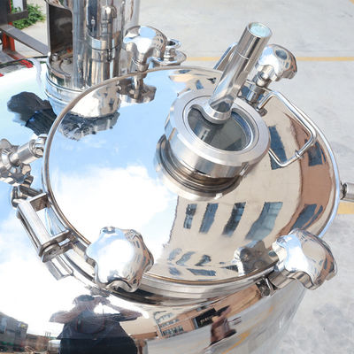 Stainless Steel Adhesive Mixing Tank with Heating Jacket for PVA Glue PU Adhesive and Epoxy Production