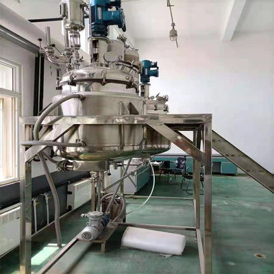 Industrie-Homogenisierer-Tank Groß-Homogenisierer-Crememixer mit Fernbedienung von PLC