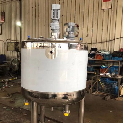 Elektroindustrieller Mischbehälter mit Temperaturregelung 100-5000 Liter Kapazität 380 V Schneider-Komponenten
