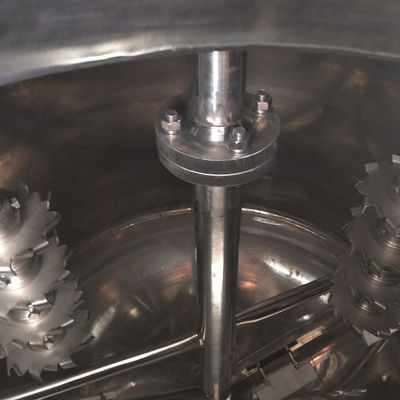 Custom Stainless Steel Mixing Production Line with Agitator Weighing PLC Control System for Chemical Processing