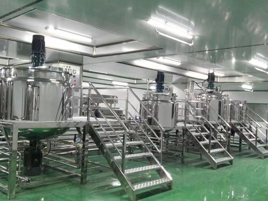 350 Gallonen Balancing Toner Produktionslinie mit manueller Steuerung