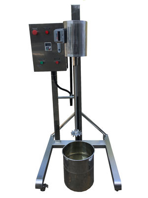 220V / 50Hz Tank Liquid Mixer Agitator 1.5KW Motorvermogen In roestvrij staal
