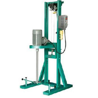 Vertikaler Behälter Mischer Agitator 200 Liter Trommel Agitator Mischer Motor Elektrisch Heben