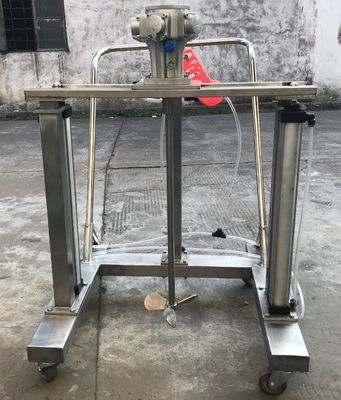 Schraubbehälter Mischbehälter Agitator Edelstahl Chemiebehälter Agitator