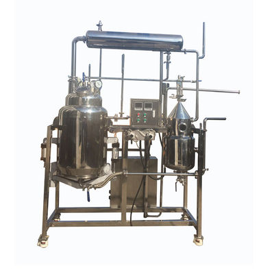 500 kg automatische Pflanzenextraktionsmaschine 80 Gallonen für Rose Hydrosol