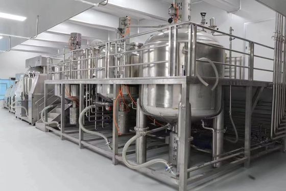 1000L SS304 Sanitary Juice Mixing Tank with Agitator for Fruit Juice and Beverage Blending