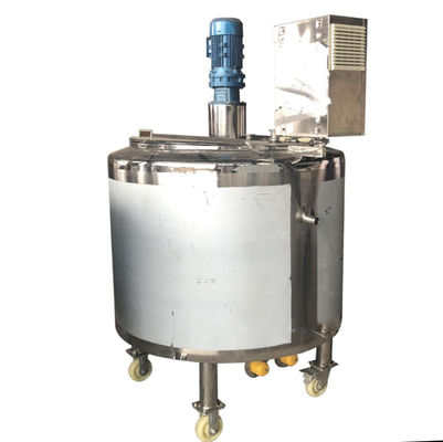 Elektroindustrieller Mischbehälter mit Temperaturregelung 100-5000 Liter Kapazität 380 V Schneider-Komponenten