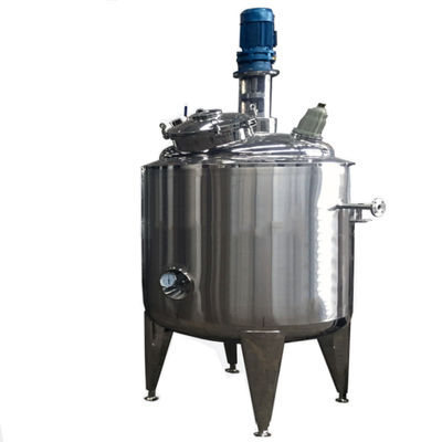 5000L SS316L Jacketed Chemical Reactor for Polyaluminium Chloride PAC and Polyacrylamide PAM Water Treatment