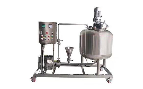 500 Liter SS304/SS316L Inline Homogenizer Mixer — Powder Liquid Continuous Mixing