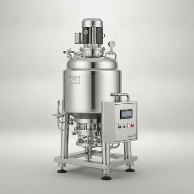 1000L Stainless Steel Mixing Tank for Liquid Detergent Fabric Softener and LAS AES Surfactant Blending