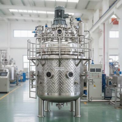 1000L Stainless Steel Mixing Tank for Liquid Detergent Fabric Softener and LAS AES Surfactant Blending