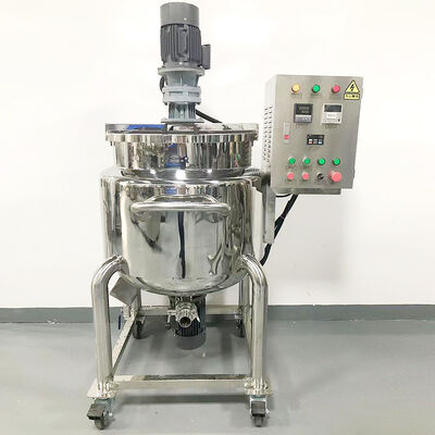 1000L Stainless Steel Mixing Tank for Liquid Detergent Fabric Softener and LAS AES Surfactant Blending