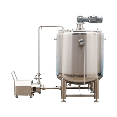 SS316L Inline High Shear Homogenizer Mixer for Paraffin Wax and PE Wax Emulsion Manufacturing